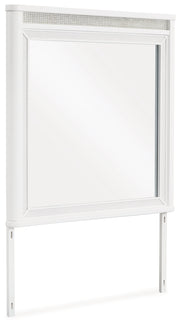 Chalanna White Bedroom Mirror - B822-36