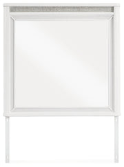 Chalanna White Bedroom Mirror - B822-36