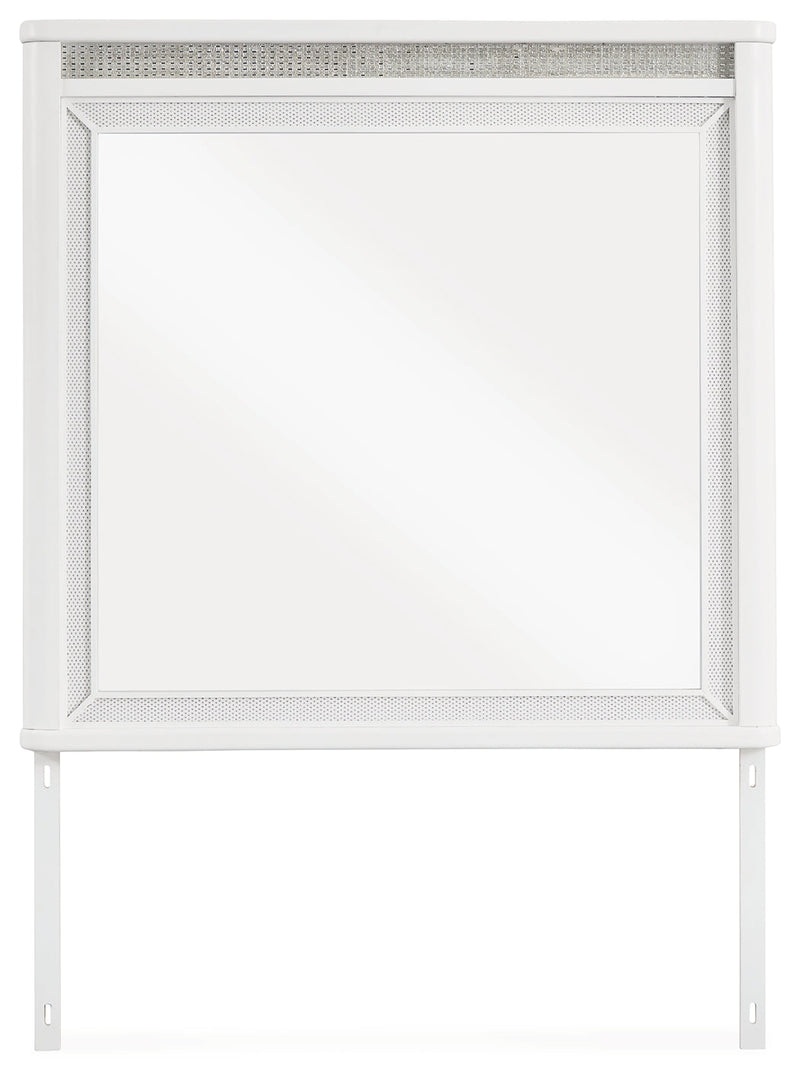 Chalanna White Bedroom Mirror - B822-36