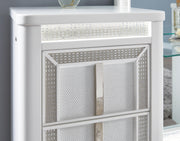 Chalanna White Vanity with Mirror - B822B7