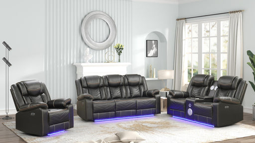 Challenger 2 Pc Living Room Set in Gray - Challenger 2 Pc Living Room Set in Gray