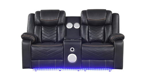 Challenger Loveseat Black - Challenger Loveseat Black