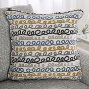 Chancery Gray/Navy Sofa - SM8194-SF