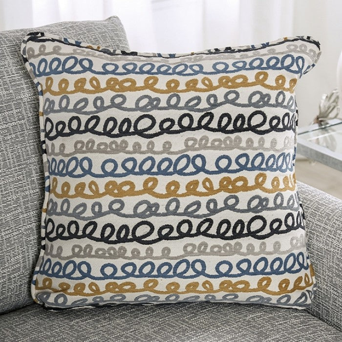 Chancery Gray/Navy Sofa - SM8194-SF