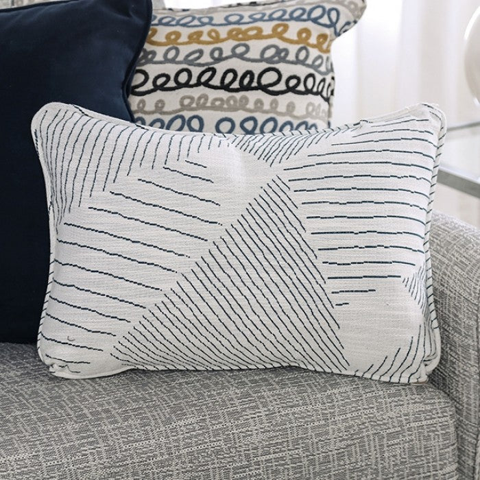 Chancery Gray/Navy Sofa - SM8194-SF