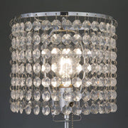 Chandelier Chrome 19" Table Lamp - 6213T-CH-1 - Gate Furniture