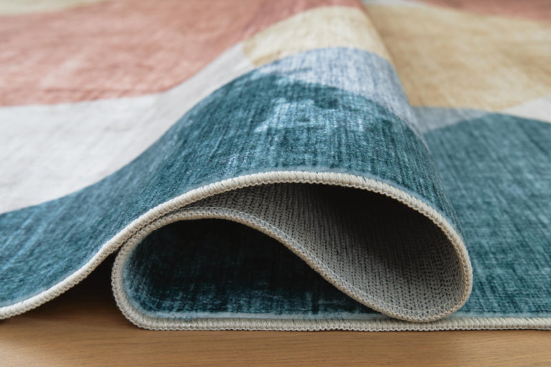 Chanleigh Multi Washable 5' x 7' Area Rug - R407372