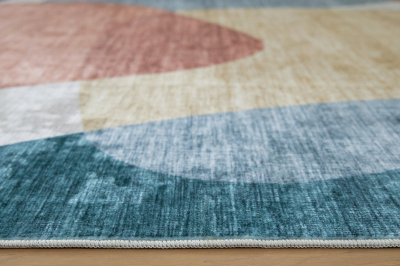 Chanleigh Multi Washable 7'6" x 9'6" Area Rug - R407371