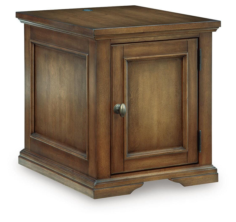 Channley Brown End Table - T649-3