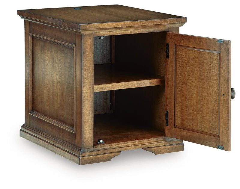 Channley Brown End Table - T649-3