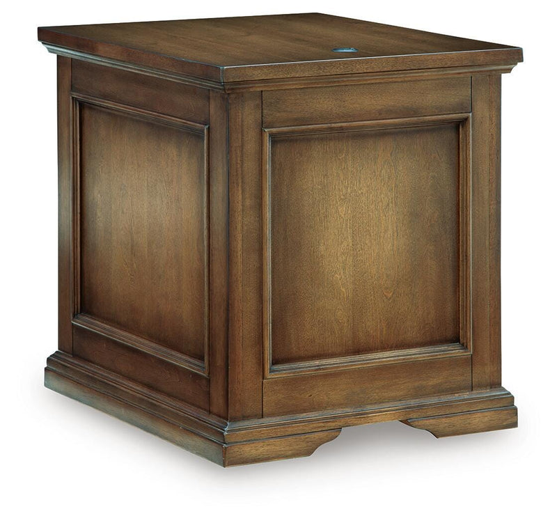 Channley Brown End Table - T649-3