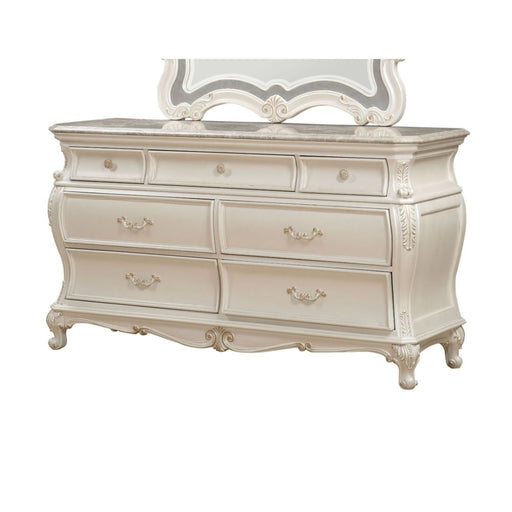 Chantelle Dresser W/Marble Top - 23545