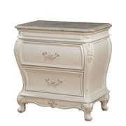 Chantelle Nightstand W/Marble Top - 23543
