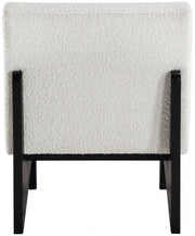 Chapman Boucle Fabric Upholstered Accent Chair in Black - 460Black