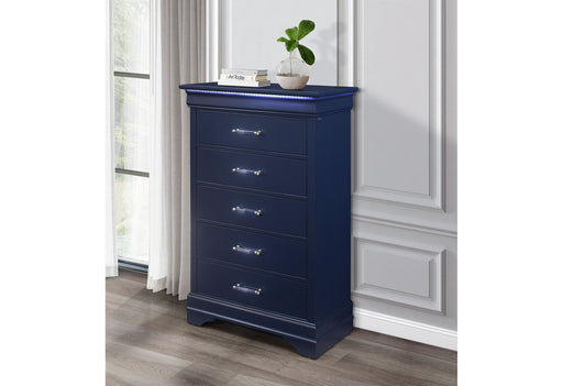 Charlie Blue Chest With Led - Gate FurnitureChest