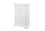 Charlie White Chest With Led - Gate FurnitureChest