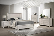 Charlie White Panel Bedroom Set - Gate FurnitureBedroom Set