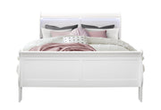 Charlie White Queen Bed Group With Led - Gate FurnitureBedroom Set
