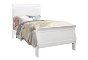 Charlie White Twin Bed - Gate FurnitureTwin Bed