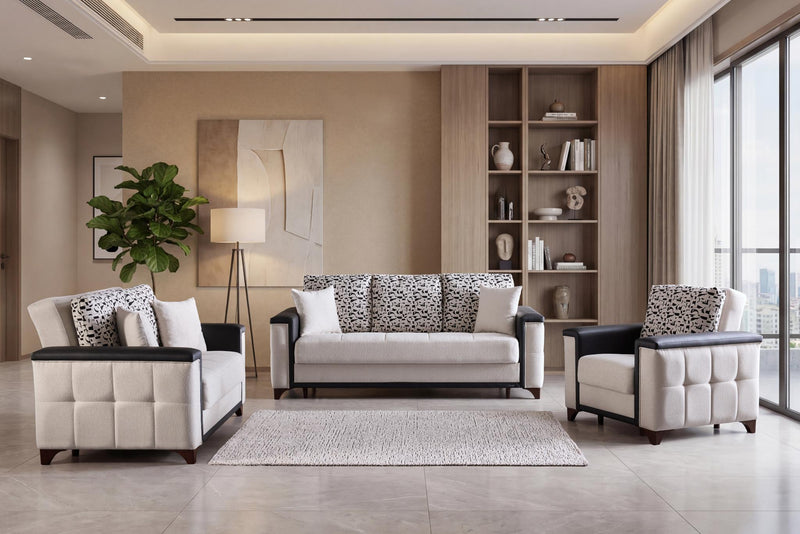 Charlotte Love Seat (Moyei Cream) - 20CRT2E00400005