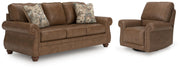 Chasemore Earth Sofa and Recliner - PC55902U2
