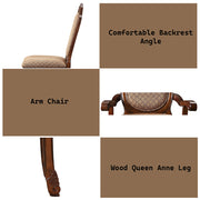 Chateau De Ville Arm Chair (Set-2) - 04078A