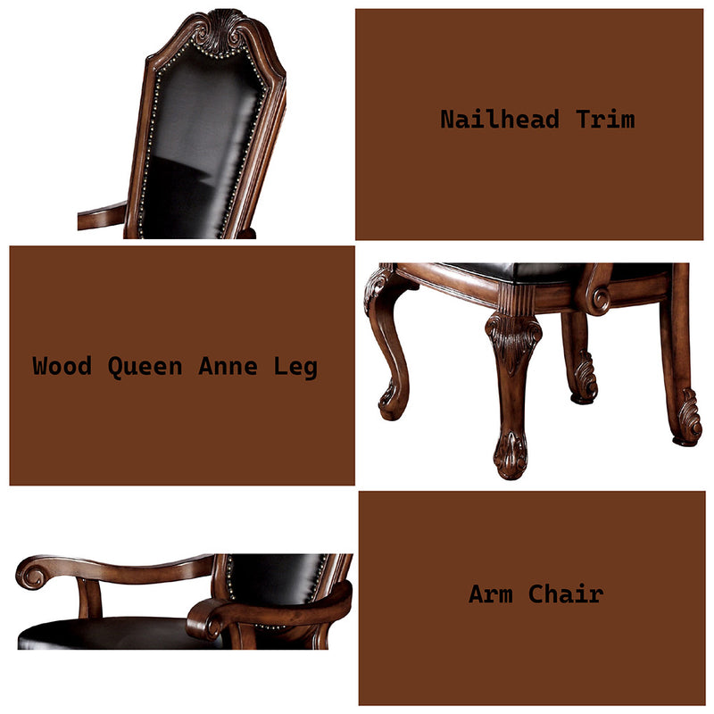 Chateau De Ville Arm Chair (Set-2) - 10039A