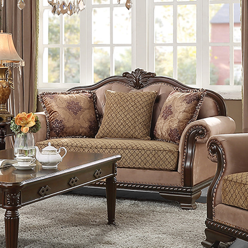 Chateau De Ville Loveseat W/3 Pillows(Same LV01589) - 58266