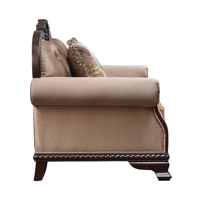 Chateau De Ville Loveseat W/3 Pillows(Same LV01589) - 58266