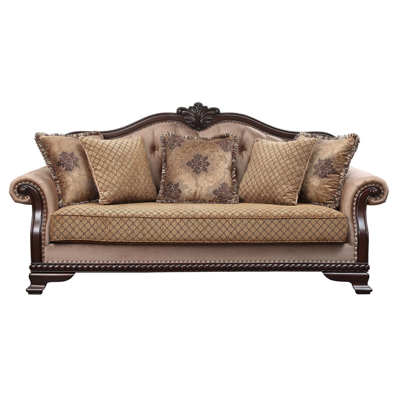 Chateau De Ville Sofa W/5 Pillows (Same LV01588) - 58265