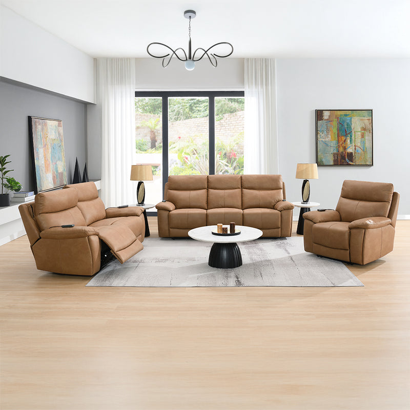 Chavis Power Motion Loveseat w/USB & Power Headrest - LV05871