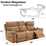 Chavis Power Motion Sofa w/USB & Power Headrest - LV05870