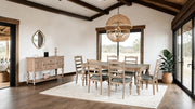 Chesapeake Light White Wash Dining Table - FM39000AK-T