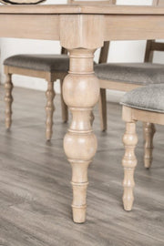 Chesapeake Light White Wash Dining Table - FM39000AK-T