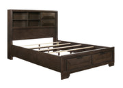 Chesky Bookcase Storage Platform Bedroom Set - Gate FurnitureBedroom Set