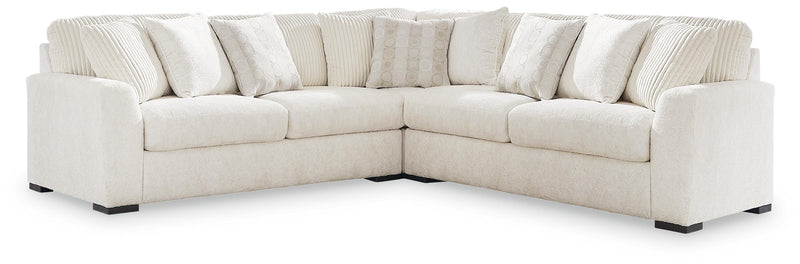 Chessington Ivory 3-Piece Sectional - 61904S5
