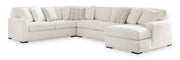Chessington Ivory 4 - Piece RAF Chaise Sectional - Gate FurnitureSectional