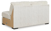 Chessington Ivory 4-Piece Sectional and Oversized Accent Ottoman - 61904U1