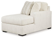 Chessington Ivory Right-Arm Facing Corner Chaise - 6190417