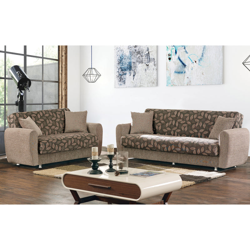 Chestnut 89 in. Convertible Sleeper Sofa in Brown with Storage - Gate FurnitureSleeper Sofa