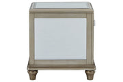 Chevanna Platinum End Table - Gate FurnitureEnd Table