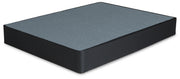 Chime 12 Inch Hybrid White California King Mattress and Foundation Set - M697M1
