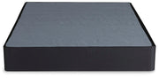 Chime 12 Inch Hybrid White California King Mattress and Foundation Set - M697M1