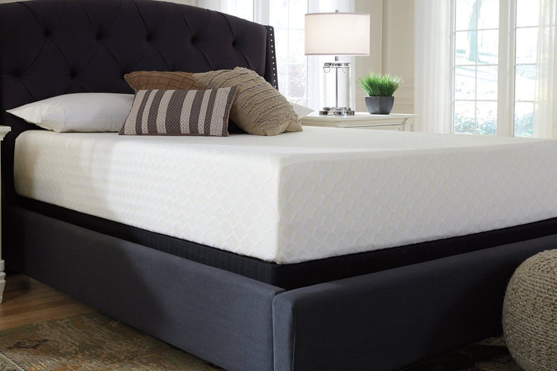 Chime 12 Inch Memory Foam White Full Mattress in a Box - Gate FurnitureFull Mattress