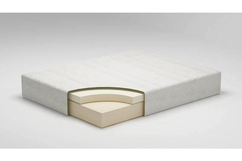Chime 12 Inch Memory Foam White Full Mattress in a Box - Gate FurnitureFull Mattress