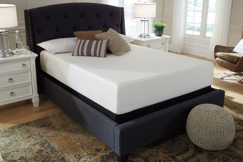 Chime 12 Inch Memory Foam White Full Mattress in a Box - Gate FurnitureFull Mattress