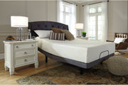 Chime 12 Inch Memory Foam White Queen Mattress in a Box - Gate FurnitureQueen Mattress