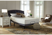 Chime 12 Inch Memory Foam White Queen Mattress in a Box - Gate FurnitureQueen Mattress