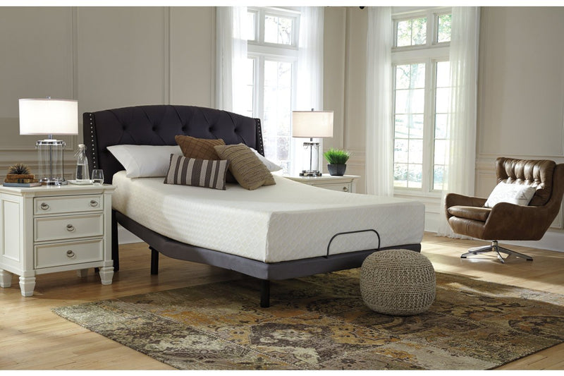 Chime 12 Inch Memory Foam White Twin Mattress in a Box - Gate FurnitureTwin Mattress