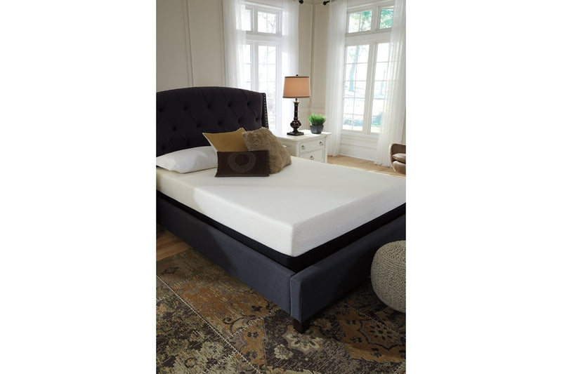 Chime 8 Inch Memory Foam White Full Mattress in a Box - Gate FurnitureFull Mattress